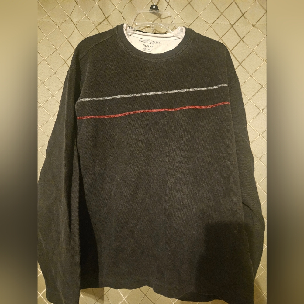 Faded Glory mens long sleeve knit shirt size XXL